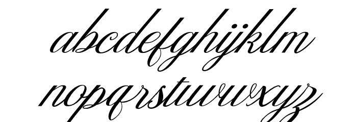 Designest Font LOWERCASE