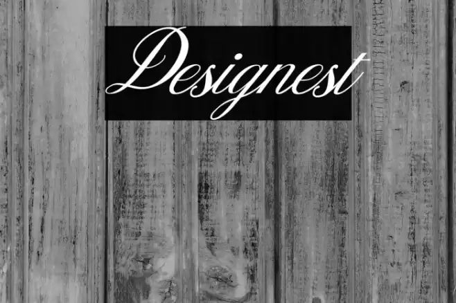 Designest Font examples