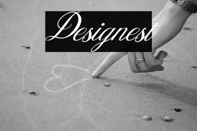 Designest Font examples