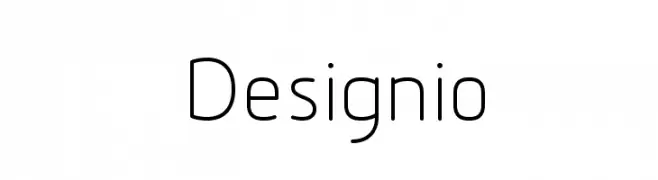 Designio  Frei Schriftart Herunterladen