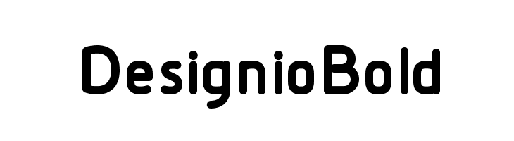 DesignioBold Font