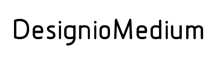 DesignioMedium Font