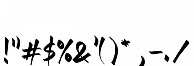 DesignorsDEMO Font OTHER CHARS