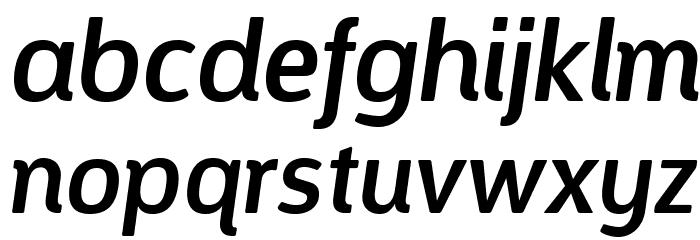 Designosaur-Italic フォント 小文字