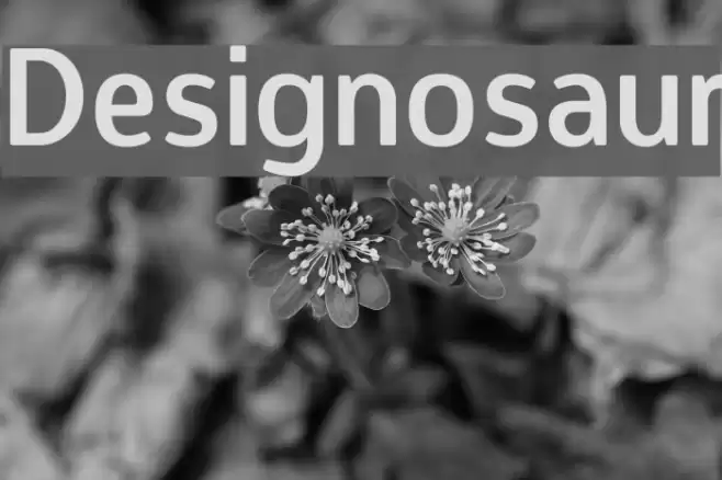 Designosaur フォント examples