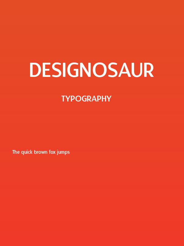 Designosaur Poster