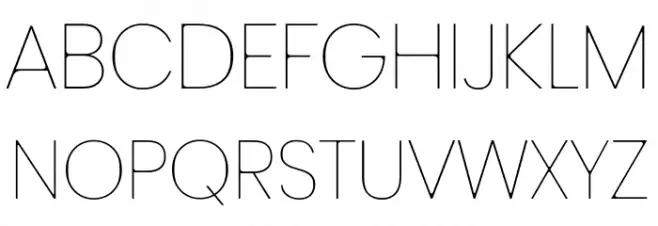 DesirasNonCommercial Caratteri MAIUSCOLE