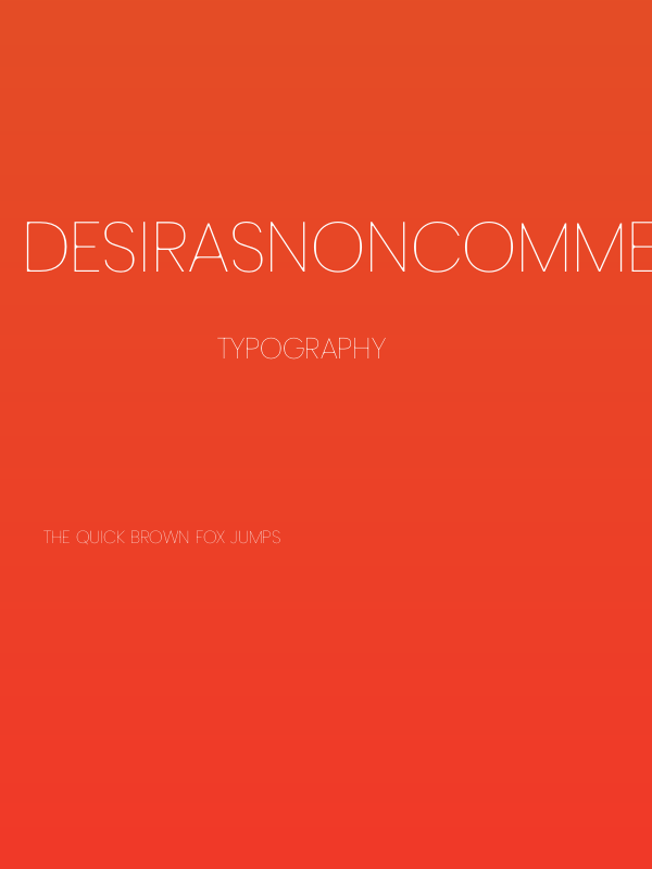 DesirasNonCommercial Poster
