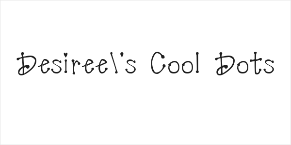 Desiree's Cool Dots Logo
