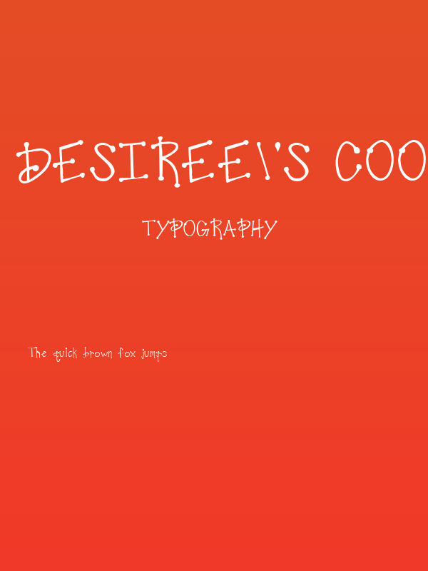 Desiree's Cool Dots Poster