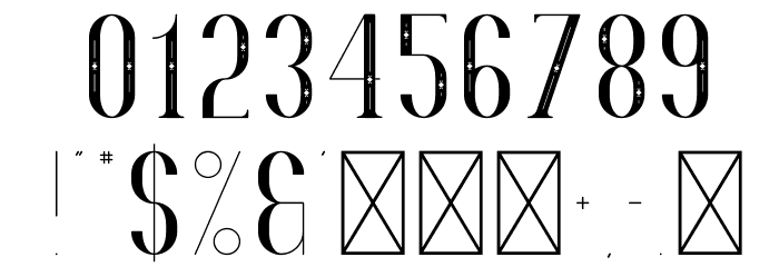 Desislava Ornament Font OTHER CHARS