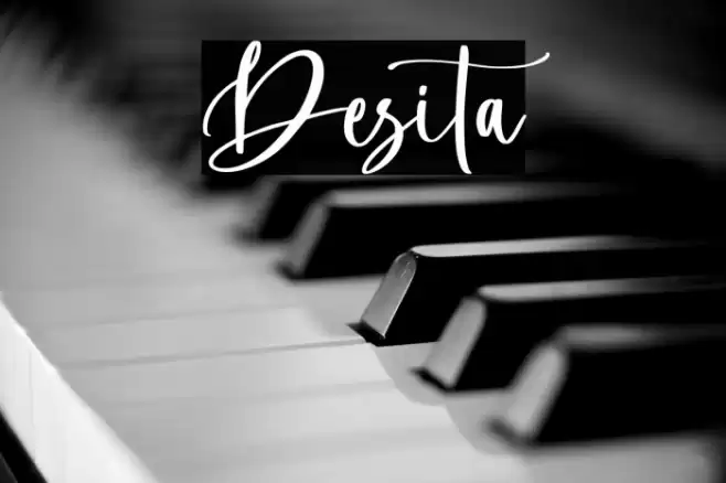 Desita Font examples