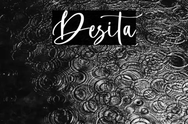 Desita Font examples