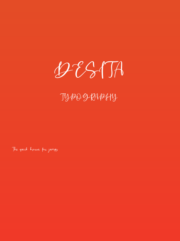 Desita Poster