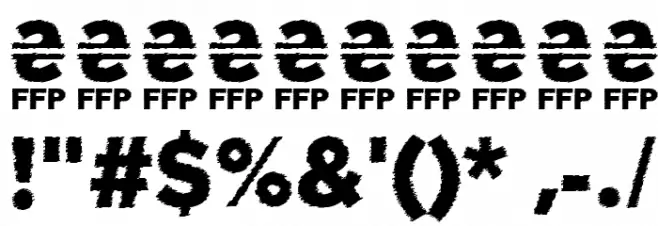 Deslucida FFP Font OTHER CHARS