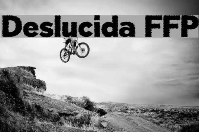 Deslucida FFP Font examples