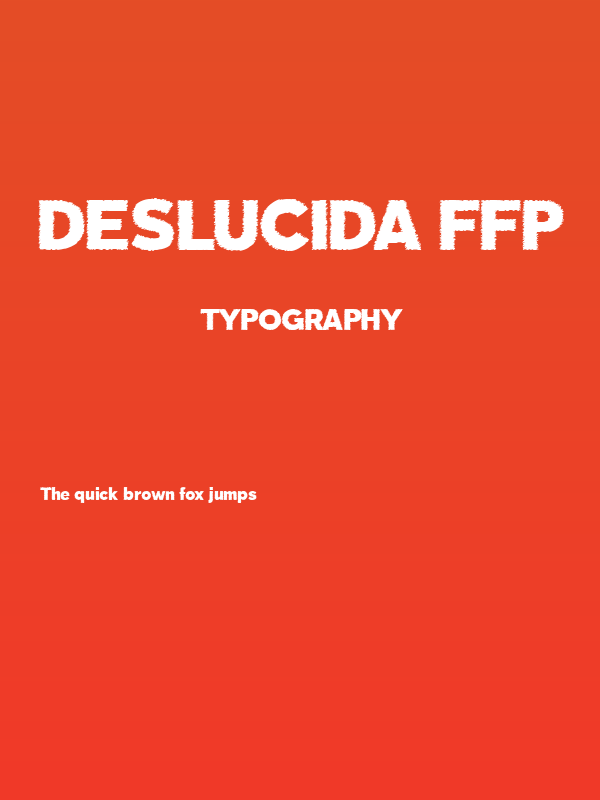 Deslucida FFP Poster