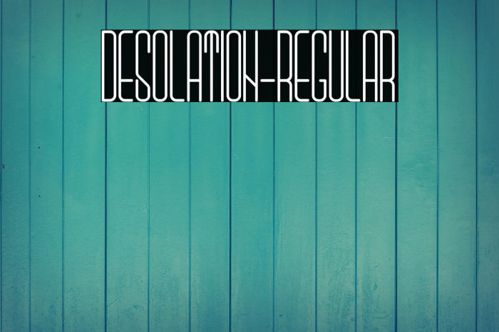 Desolation-Regular Example 1