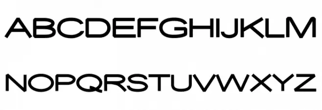 Desolator Bold Schriftart Groß