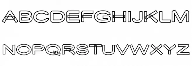 Desolator Framework Schriftart Groß