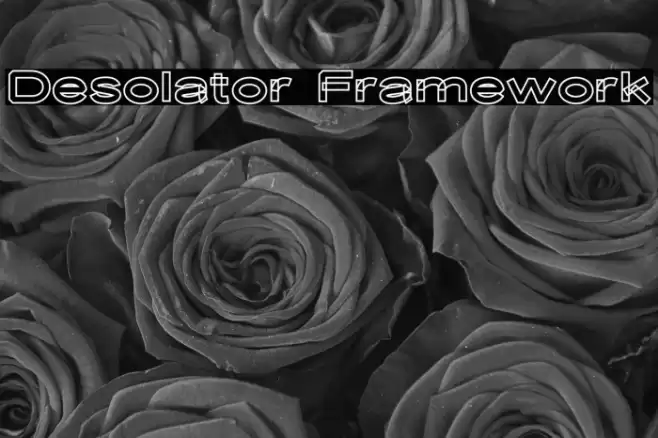 Desolator Framework Fonte examples