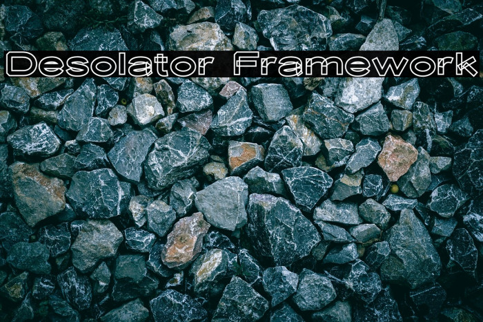 Desolator Framework Example 2