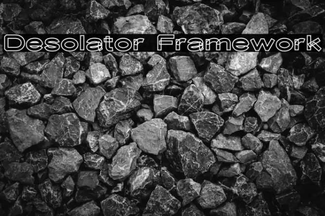Desolator Framework Fonte examples