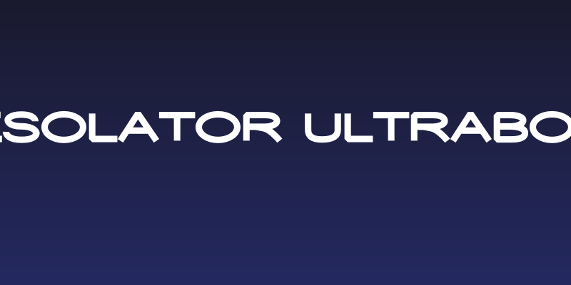 Desolator Ultrabold Social Header