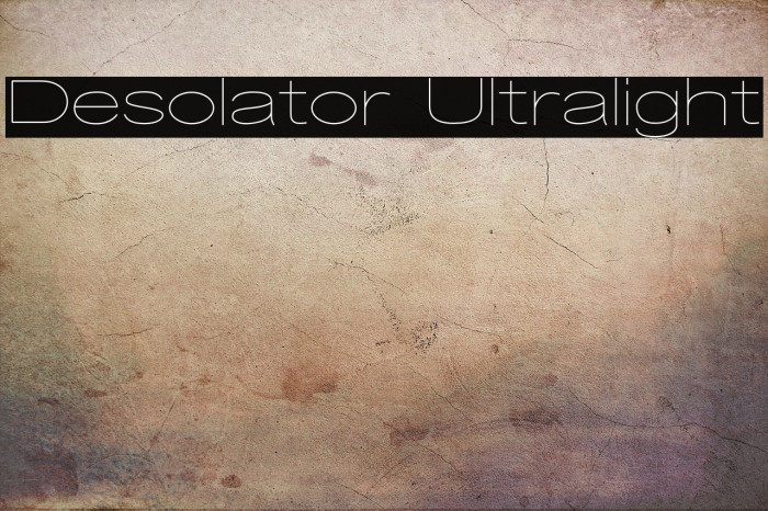 Desolator Ultralight Example 3