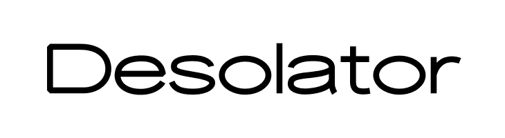 Desolator  font caratteri gratis