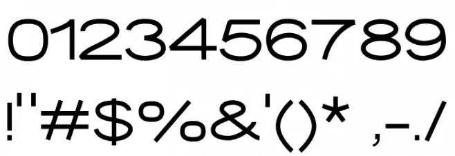 Desolator Font OTHER CHARS