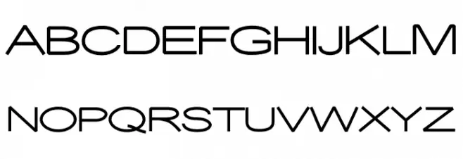 Desolator Schriftart Groß