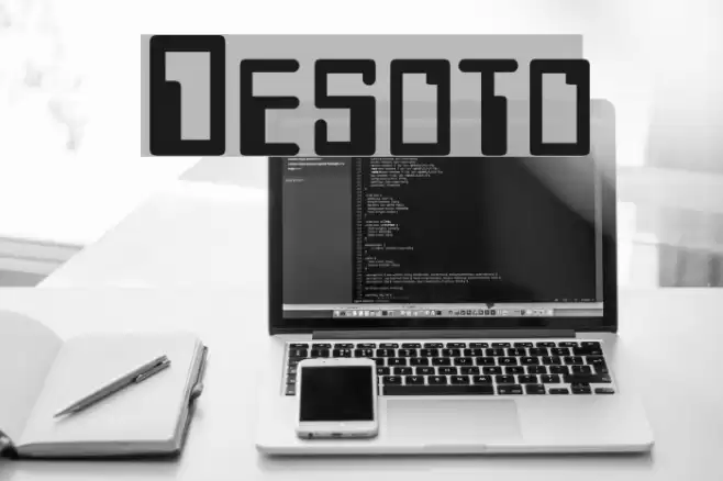 Desoto Font examples