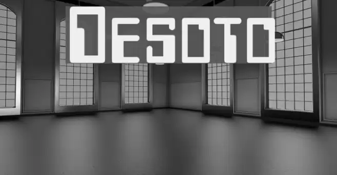 Desoto Font examples