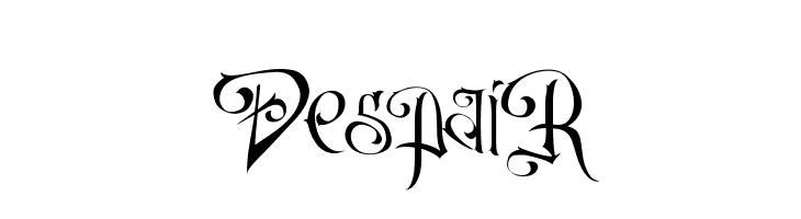 DespaiR  免费字体下载
