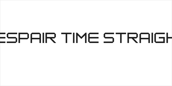 Despair Time Straight Logo