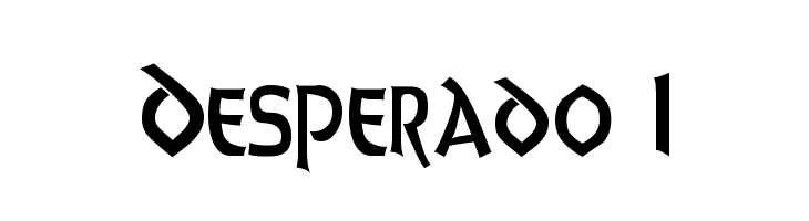 Desperado 1  Fuentes Gratis Descargar