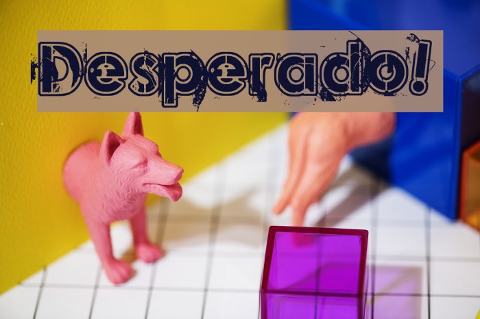 Desperado! Font examples