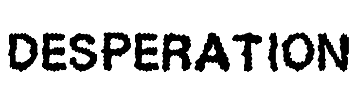 Desperation Font