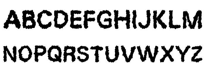 Desperation Font LOWERCASE