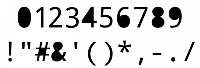 Despicable You Font OTHER CHARS