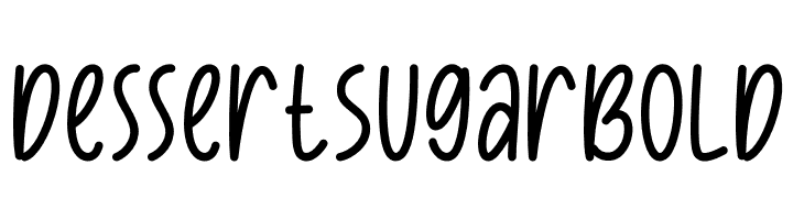 Dessert Sugar Bold  Fuentes Gratis Descargar