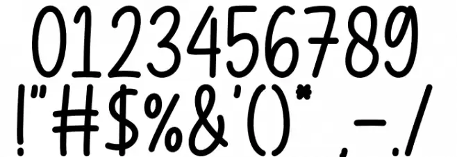 Dessert Sugar Bold Font OTHER CHARS