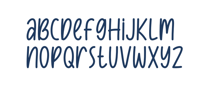 Dessert Sugar Bold Lowercase