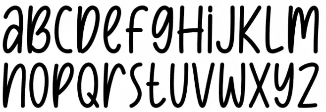 Dessert Sugar Bold फ़ॉन्ट लोअरकेस