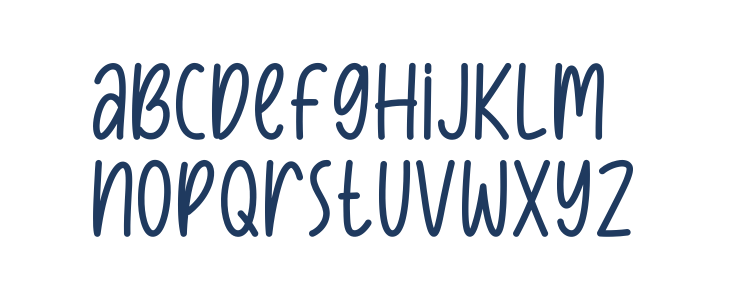 Dessert Sugar Bold Lowercase