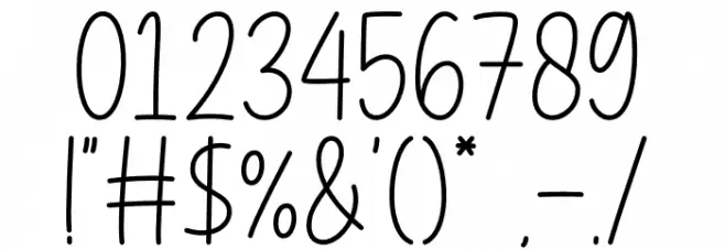 Dessert Sugar Regular Font OTHER CHARS