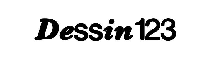 Dessin123 Font