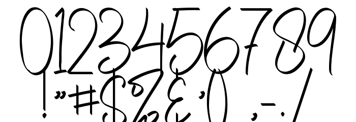 Dessthia Font OTHER CHARS