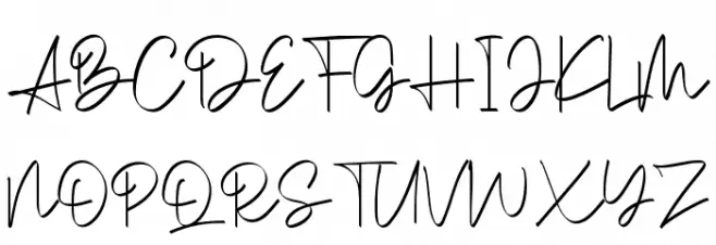 Dessthia Schriftart Groß